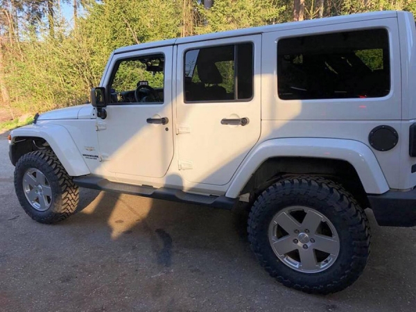 White Wrangler